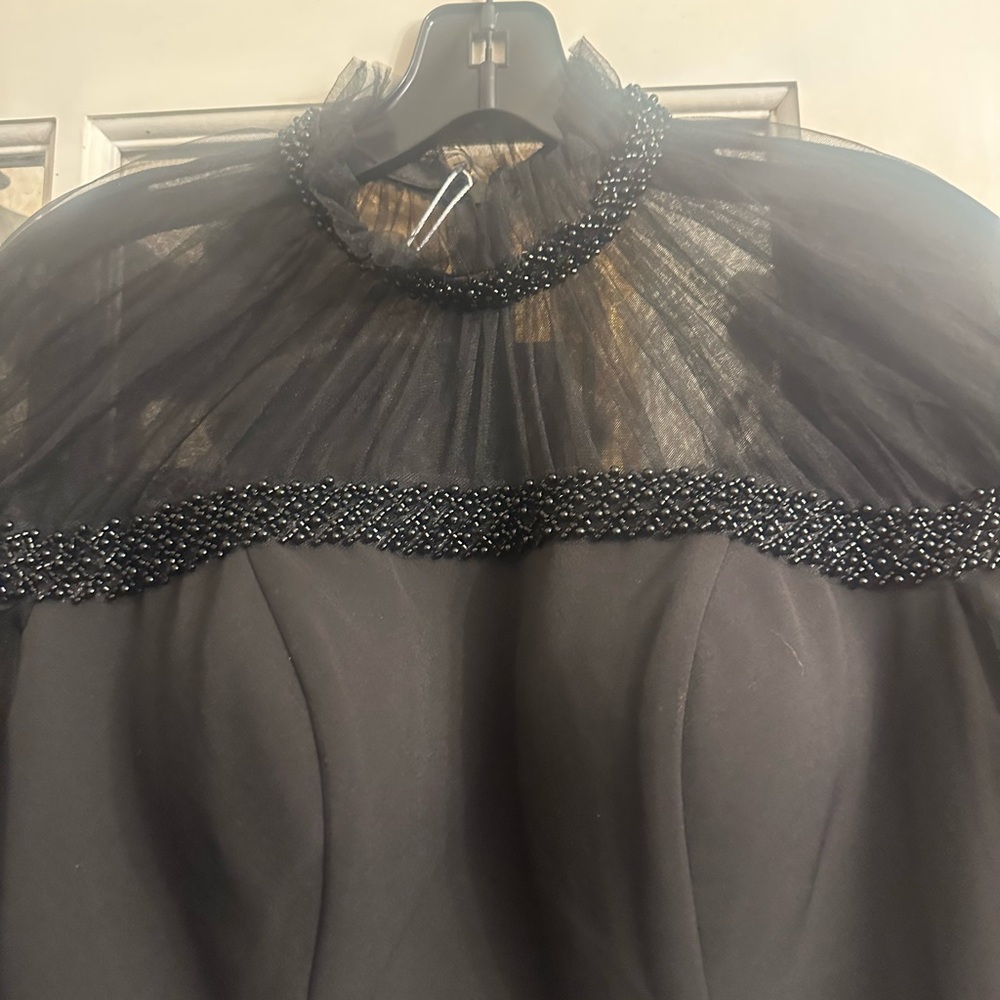 ✔️#27 BNWT MAC DUGGAL BLACK DRESS #20743